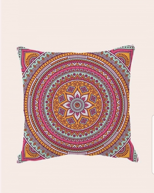 Mandala Print cushion Cover with Print