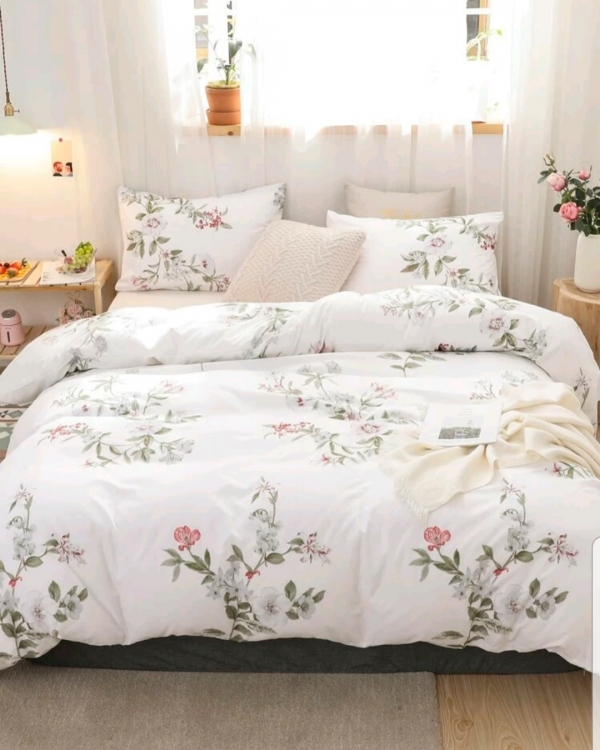 Flower Print Bedding set without Filler