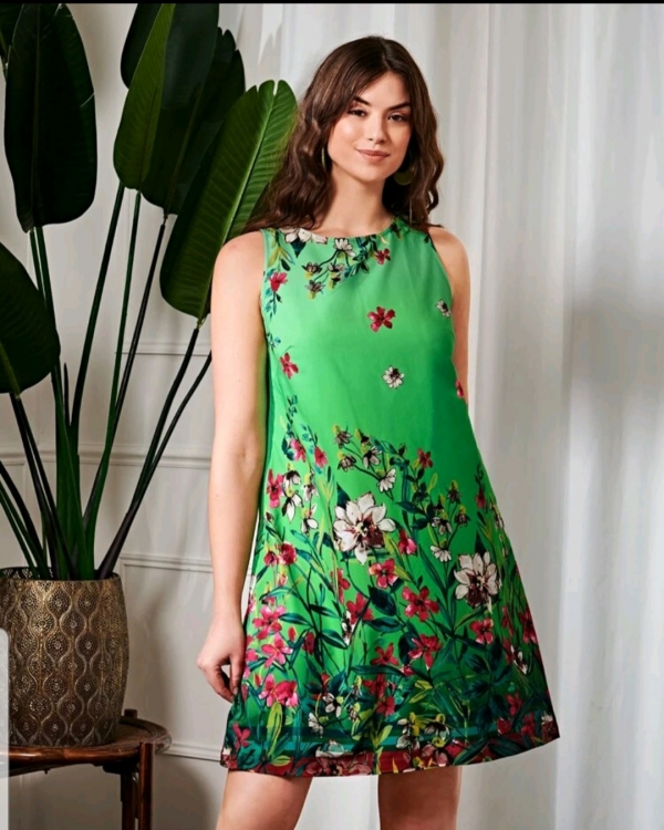 Floral Print Tunic dress