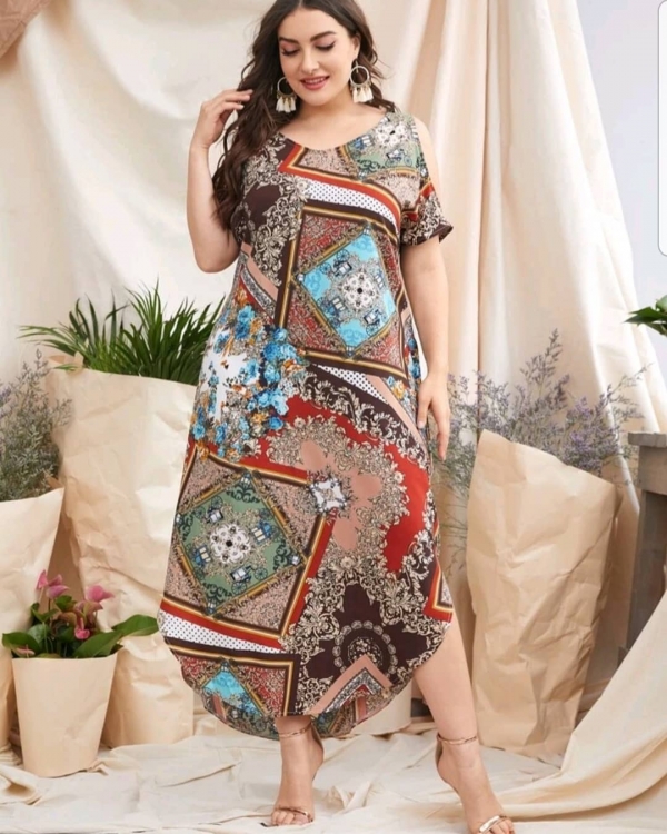 Floral Print Tunic dress