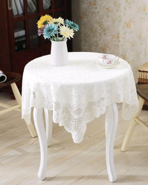 Floral design Lace table cloth